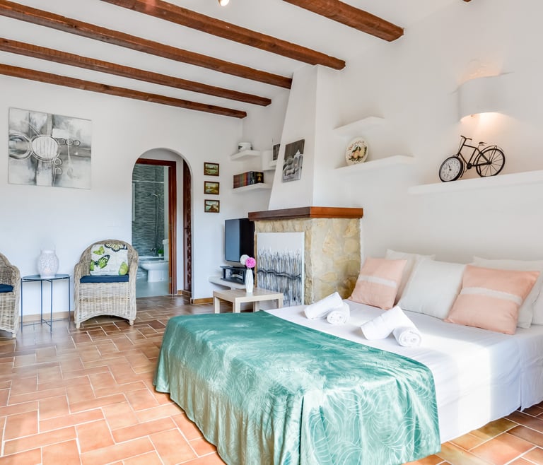 Alquiler de bungalow en Moraira, MEU LAR en Moraira - Salón