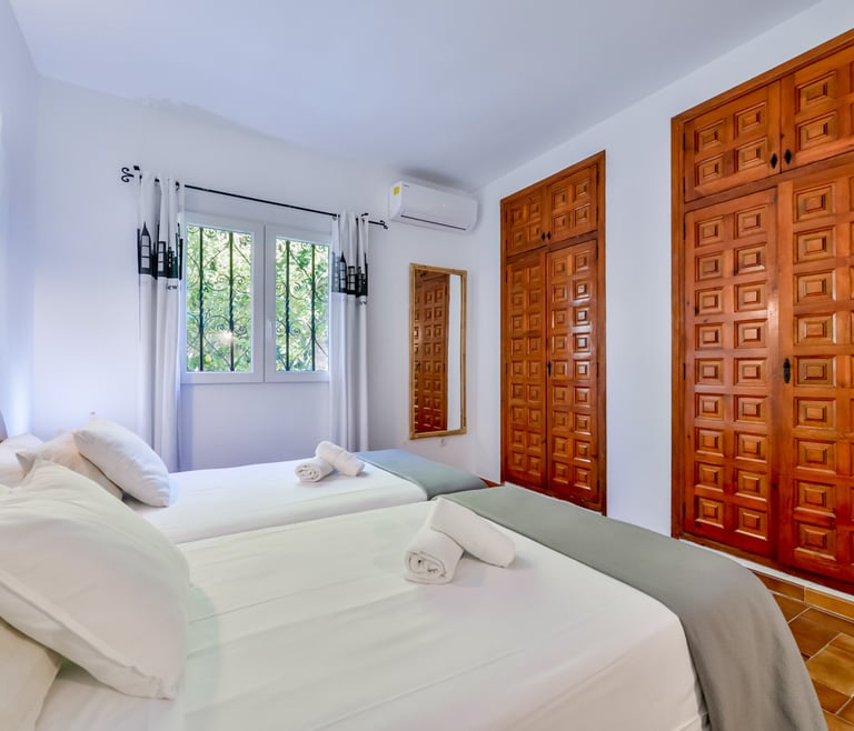 Alquiler de bungalow en Moraira, MEU LAR en Moraira - Habitaciones