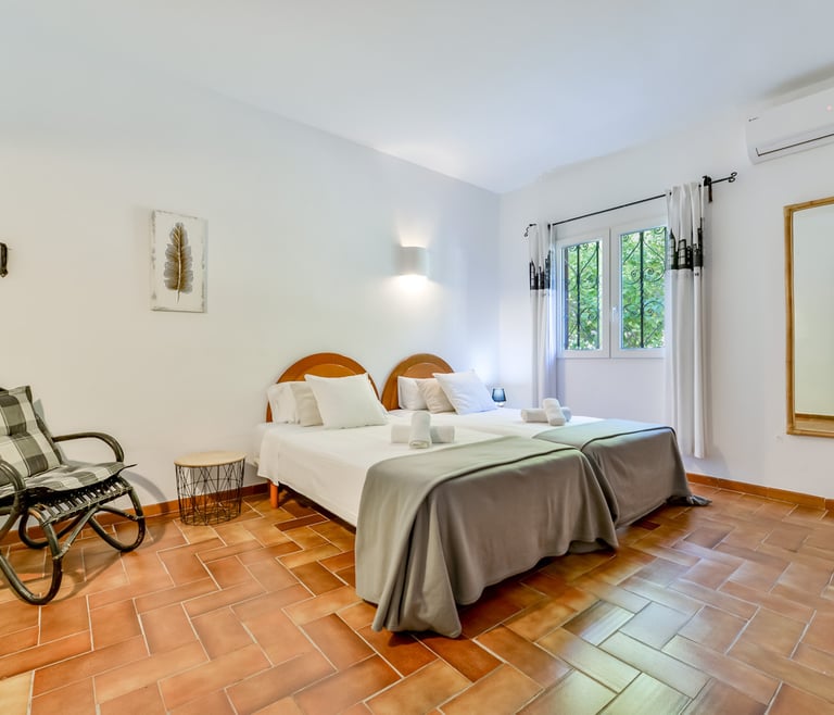 Alquiler de bungalow en Moraira, MEU LAR en Moraira - Habitaciones