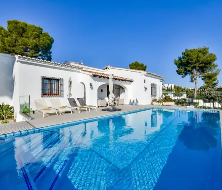 Alquiler de villa en Moraira, OLGA  en Moraira