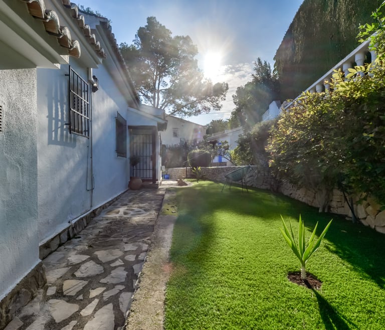 Villa à louer à Moraira, OLGA  à Moraira - Jardin