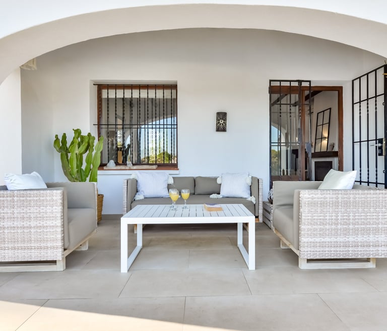 Villa à louer à Moraira, OLGA  à Moraira - Terrasse