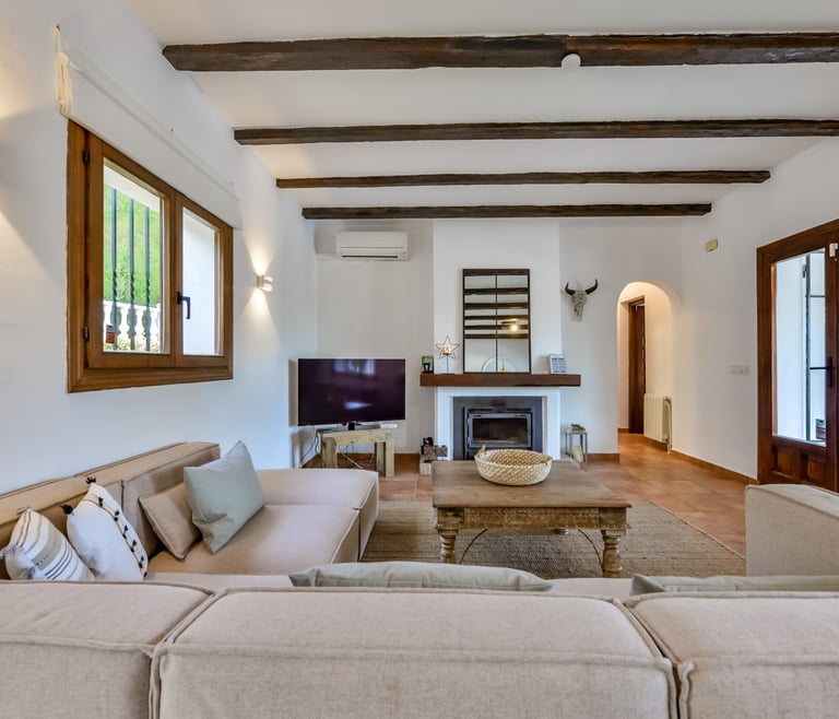 Villa à louer à Moraira, OLGA  à Moraira - Salon