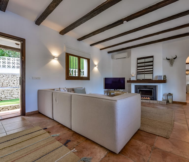 Villa à louer à Moraira, OLGA  à Moraira - Salon