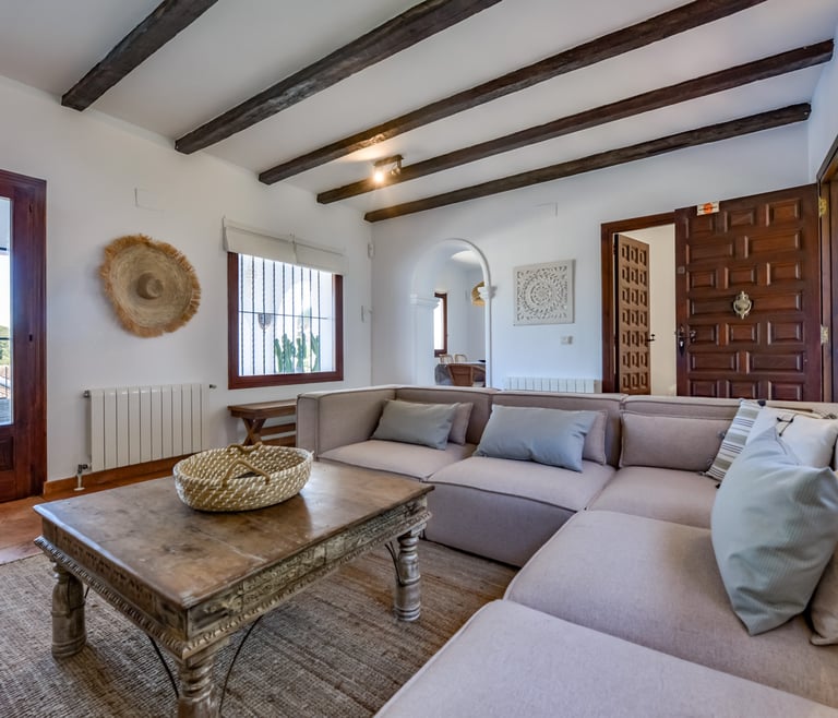 Villa à louer à Moraira, OLGA  à Moraira - Salon