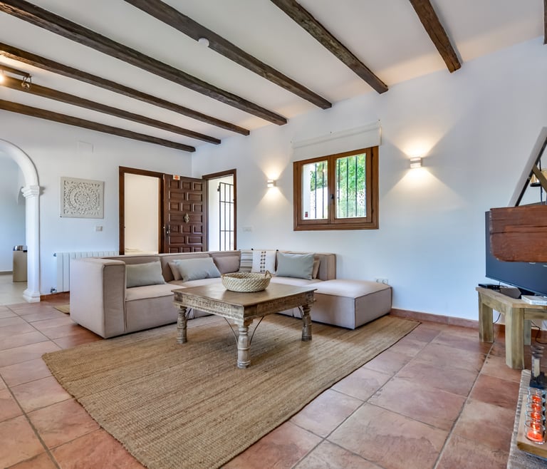 Villa à louer à Moraira, OLGA  à Moraira - Salon