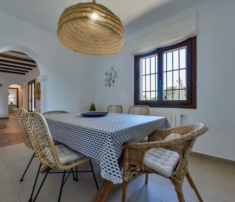 Villa à louer à Moraira, OLGA  à Moraira - Salle à manger