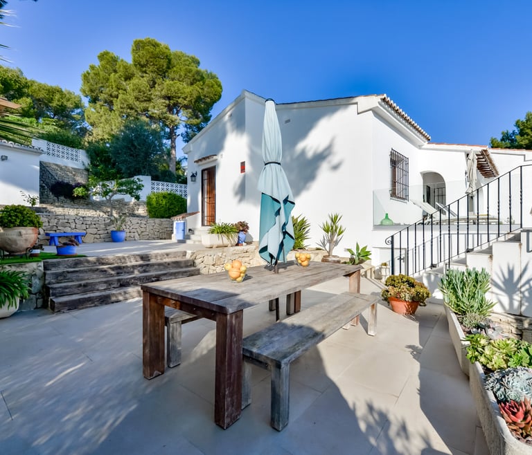 Villa à louer à Moraira, OLGA  à Moraira - Terrasse