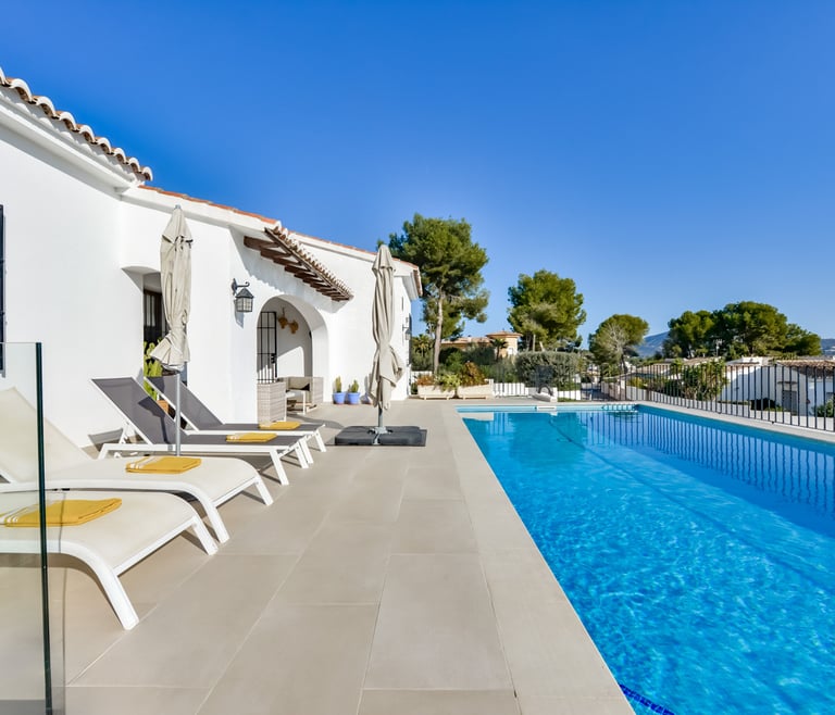Villa à louer à Moraira, OLGA  à Moraira - Terrasse