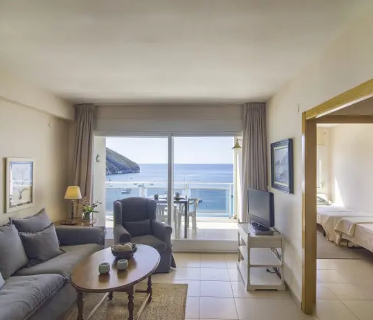 Alquiler de apartamento en El Portet, BELLISSIMO para 6 pax en Moraira