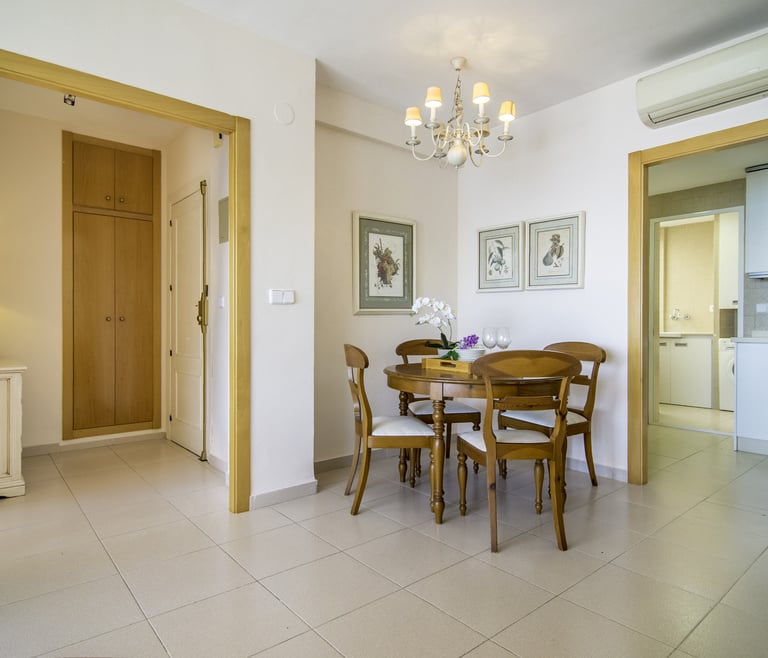 Alquiler de apartamento en El Portet, BELLISSIMO para 6 pax en Moraira - Comedor