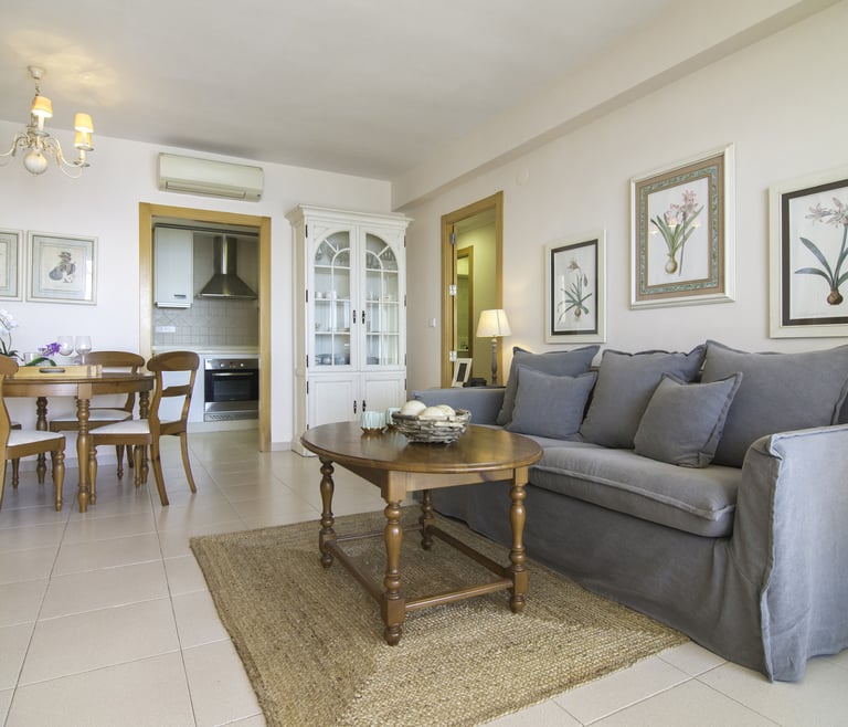 Alquiler de apartamento en El Portet, BELLISSIMO para 6 pax en Moraira - Comedor