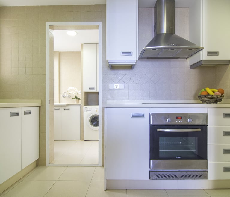 Alquiler de apartamento en El Portet, BELLISSIMO para 6 pax en Moraira - Cocina