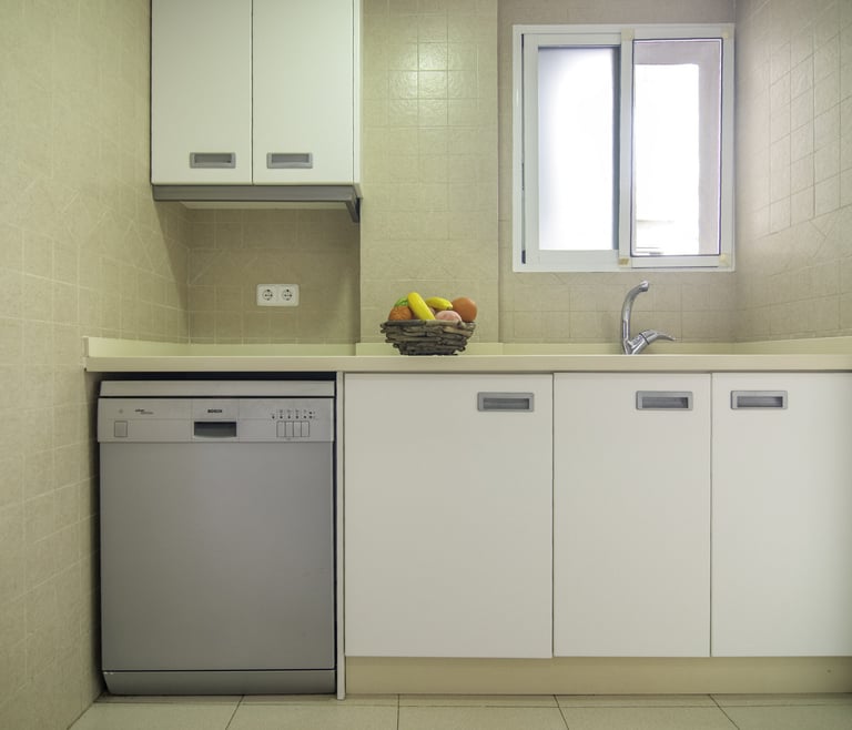 Alquiler de apartamento en El Portet, BELLISSIMO para 6 pax en Moraira - Cocina