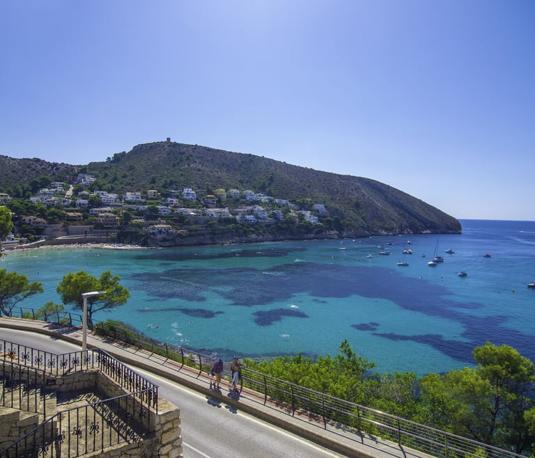 Alquiler de apartamento en El Portet, BELLISSIMO para 6 pax en Moraira - Vistas