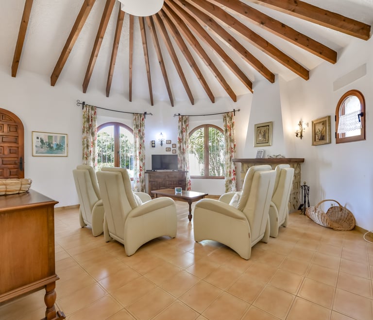 Alquiler de villa en Calpe PETER en Calpe - Salón