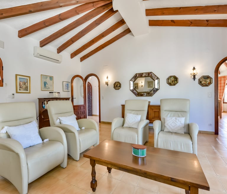 Alquiler de villa en Calpe PETER en Calpe - Salón