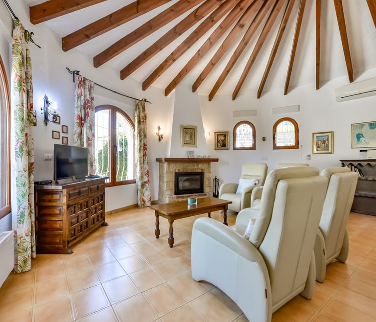 Alquiler de villa en Calpe PETER en Calpe - Salón