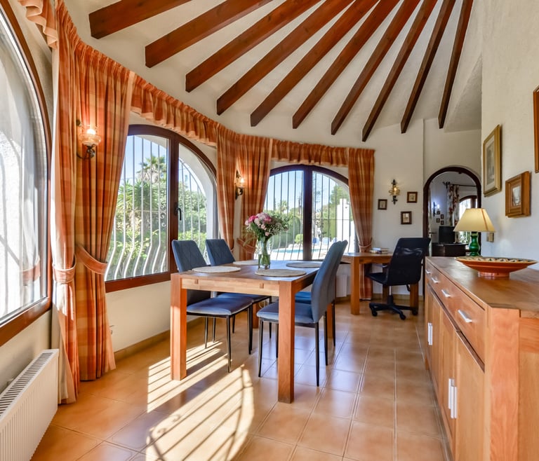 Alquiler de villa en Calpe PETER en Calpe - Comedor