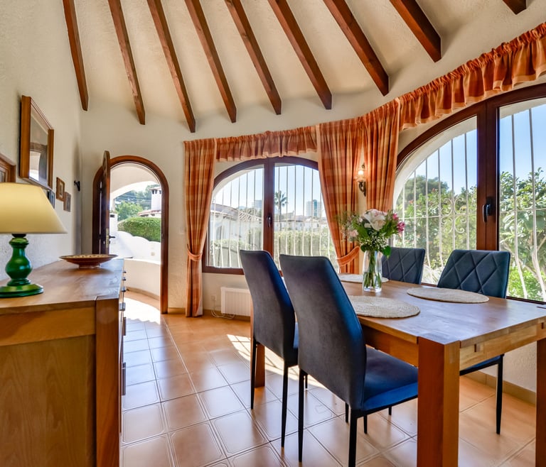 Alquiler de villa en Calpe PETER en Calpe - Comedor