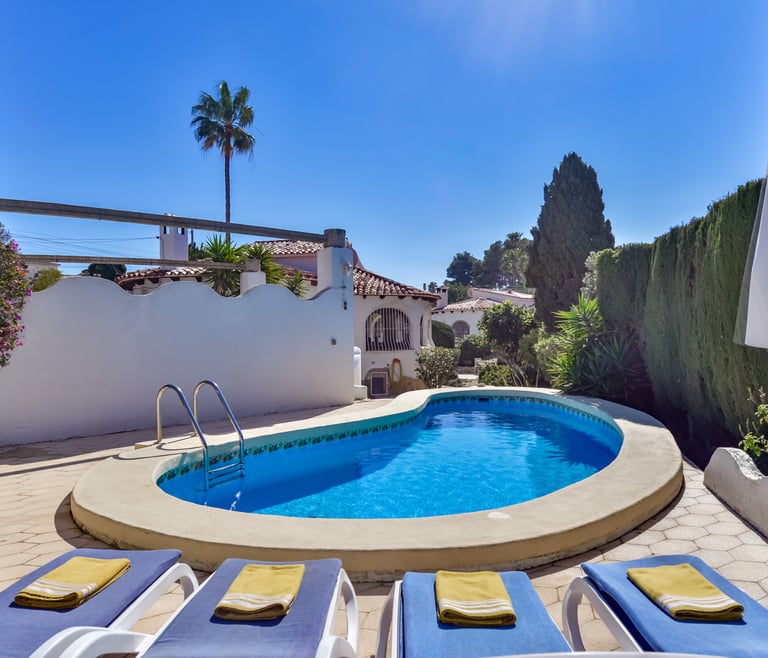 Alquiler de villa en Calpe PETER en Calpe - Piscina