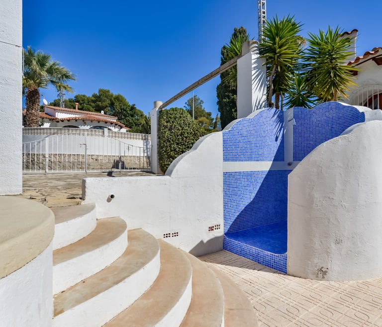 Alquiler de villa en Calpe PETER en Calpe - Terraza