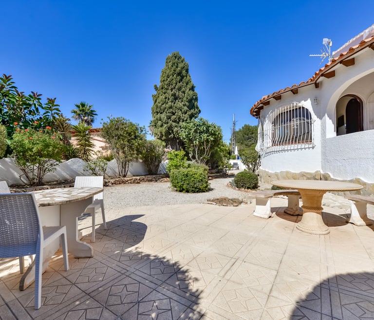 Alquiler de villa en Calpe PETER en Calpe - Terraza