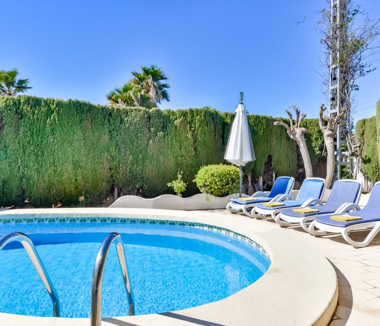 Alquiler de villa en Calpe PETER en Calpe - Piscina