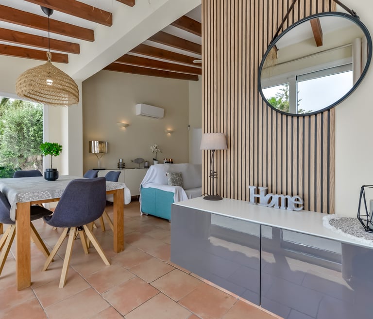 Alquiler de villa en Moraira, MOSTOLES en Moraira - Salón