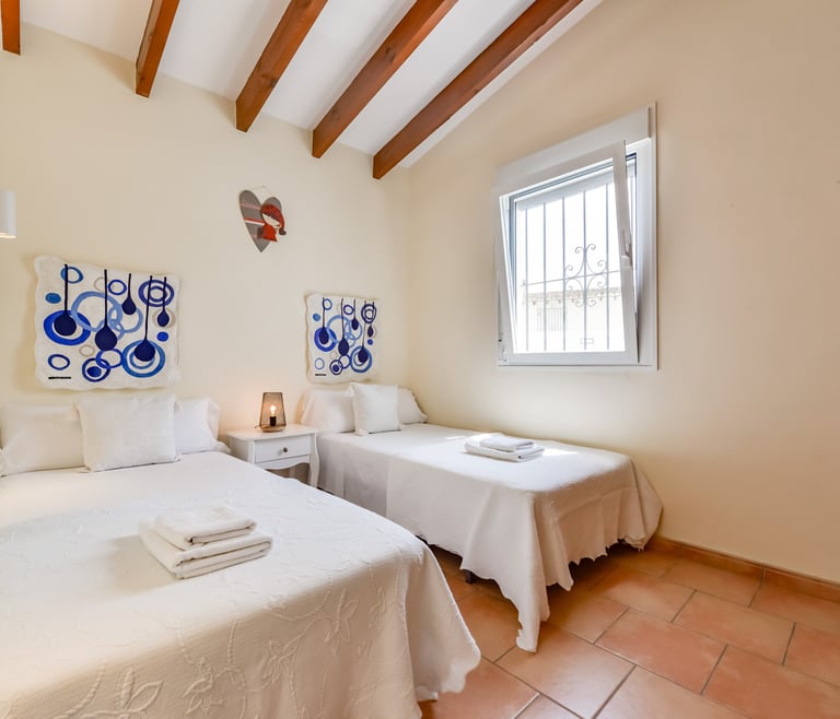 Alquiler de villa en Moraira, MOSTOLES en Moraira - Habitaciones