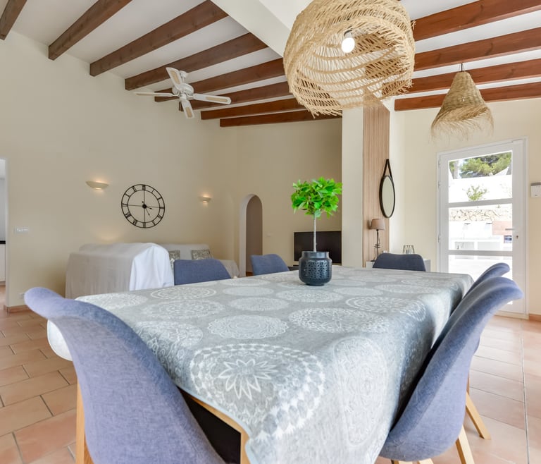 Alquiler de villa en Moraira, MOSTOLES en Moraira - Salón