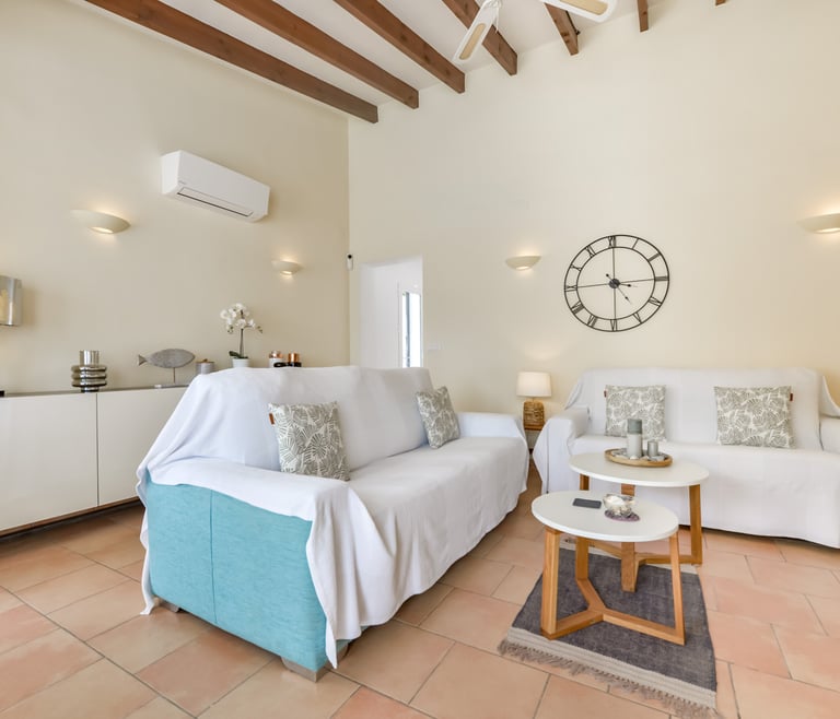 Alquiler de villa en Moraira, MOSTOLES en Moraira - Salón
