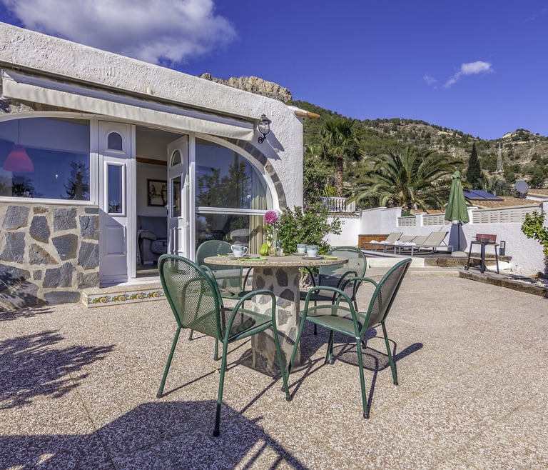 Alquiler de villa en Calpe GISELA en Calpe - Terraza