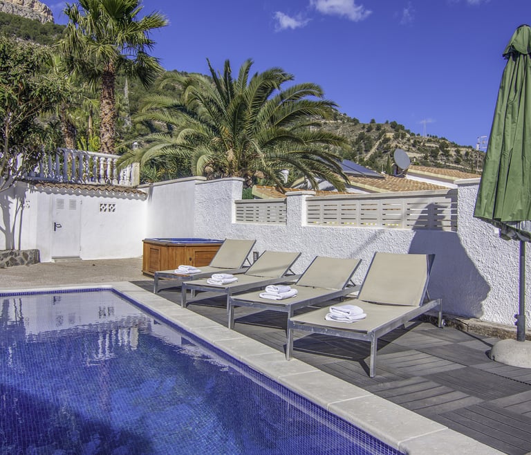 Alquiler de villa en Calpe GISELA en Calpe - Piscina
