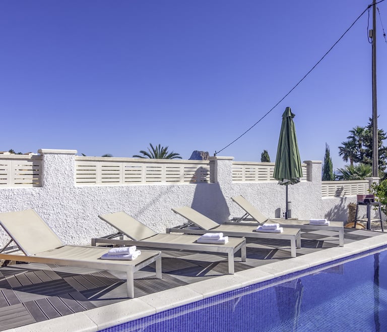 Alquiler de villa en Calpe GISELA en Calpe - Piscina