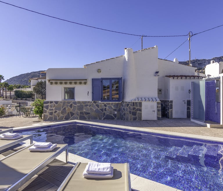 Alquiler de villa en Calpe GISELA en Calpe - Piscina