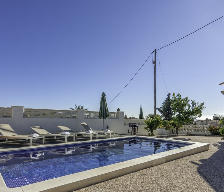 Alquiler de villa en Calpe GISELA en Calpe - Piscina