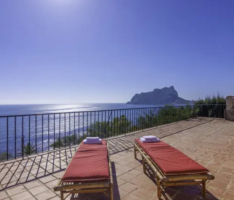 MARINA, Villa con vistas privilegiadas al mar en Benissa, WIFI gratis en Benissa