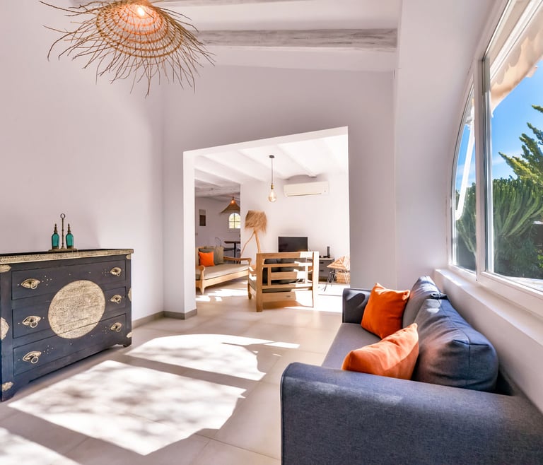 Villa te huur in Benissa CATHY  en Benissa - Salon