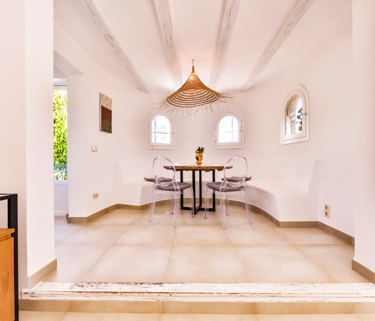 Villa te huur in Benissa CATHY  en Benissa - Salon