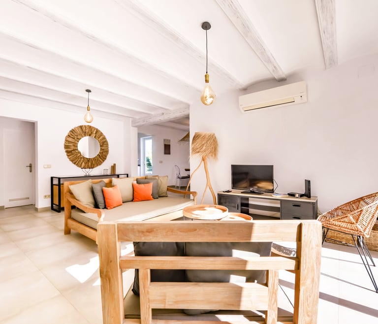 Villa te huur in Benissa CATHY  en Benissa - Salon