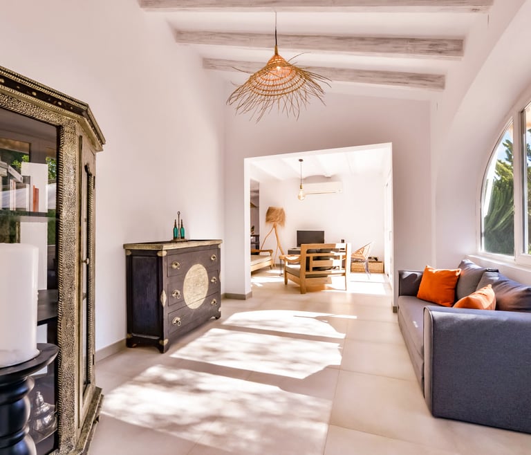 Villa te huur in Benissa CATHY  en Benissa - Salon