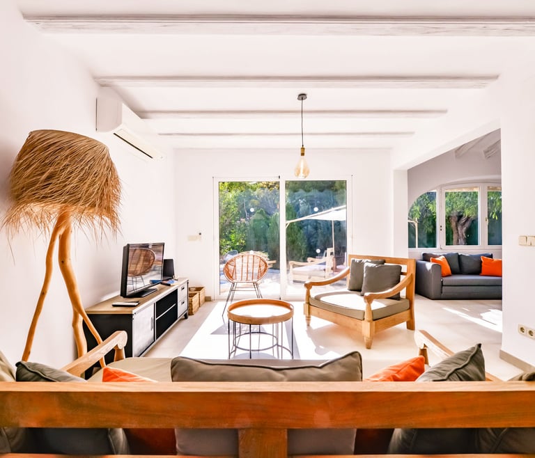 Villa te huur in Benissa CATHY  en Benissa - Salon