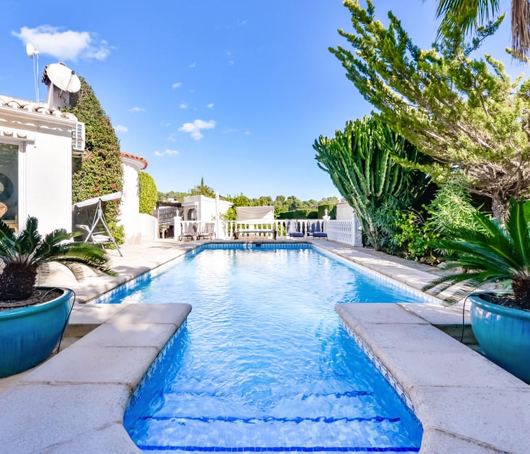 Villa te huur in Benissa CATHY  en Benissa - Zwembad