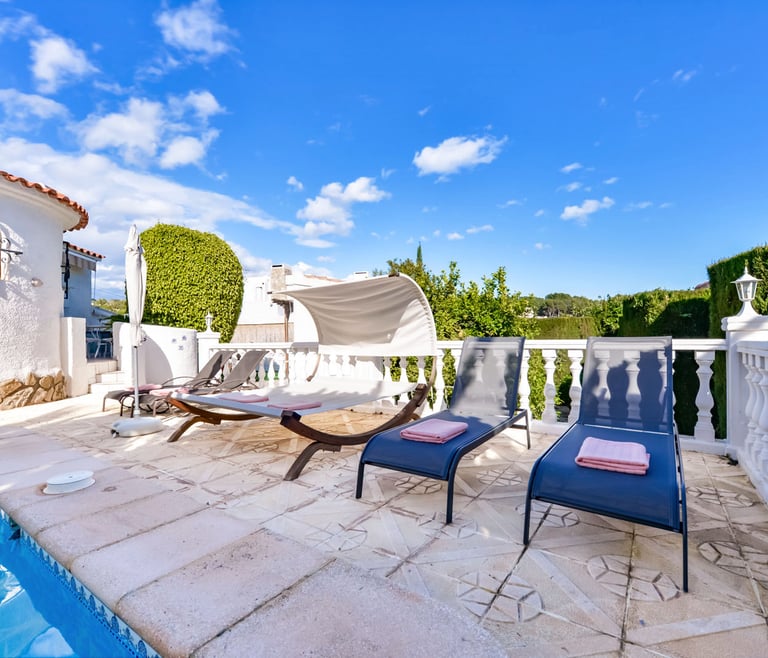Villa te huur in Benissa CATHY  en Benissa - Zwembad