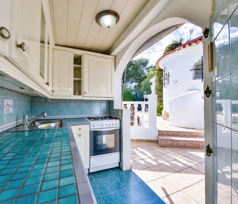 Villa te huur in Benissa CATHY  en Benissa - Keuken