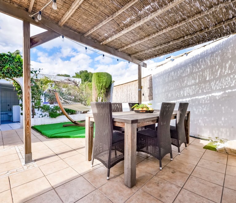 Villa te huur in Benissa CATHY  en Benissa - Terras