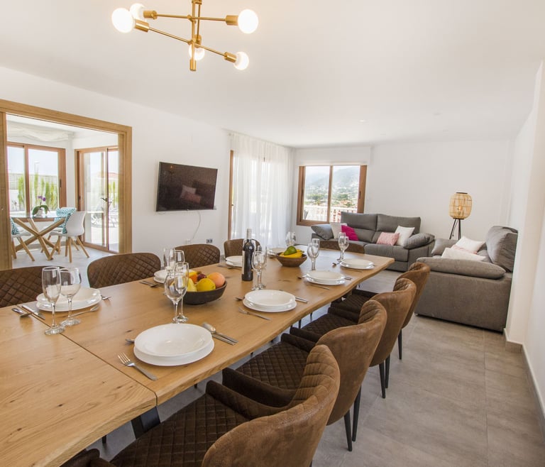 Alquiler de villa en Calpe GRANDIOSA en Calpe - Salón