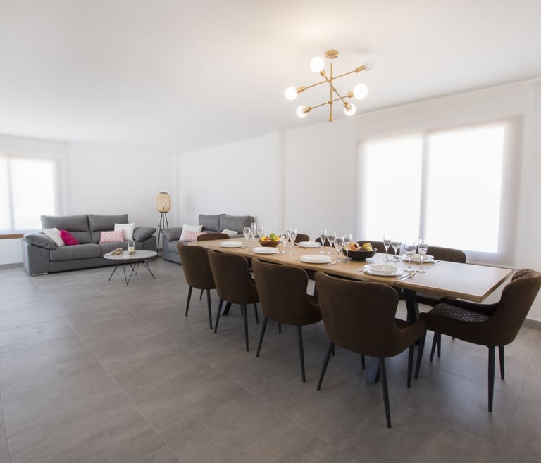 Alquiler de villa en Calpe GRANDIOSA en Calpe - Salón
