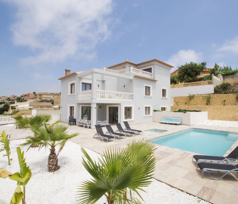 Alquiler de villa en Calpe GRANDIOSA en Calpe - Exterior